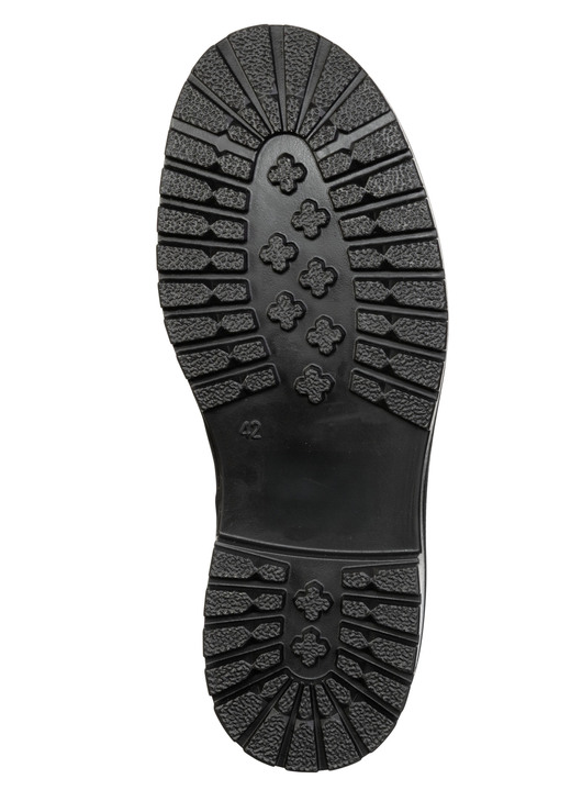 Stiefeletten - GINO GALANTE, gefütterte Herren-Boots, Winterschuhe, Weite H, mit Lammfell, in Größe 040 bis 047, in Farbe MOKKA Ansicht 6