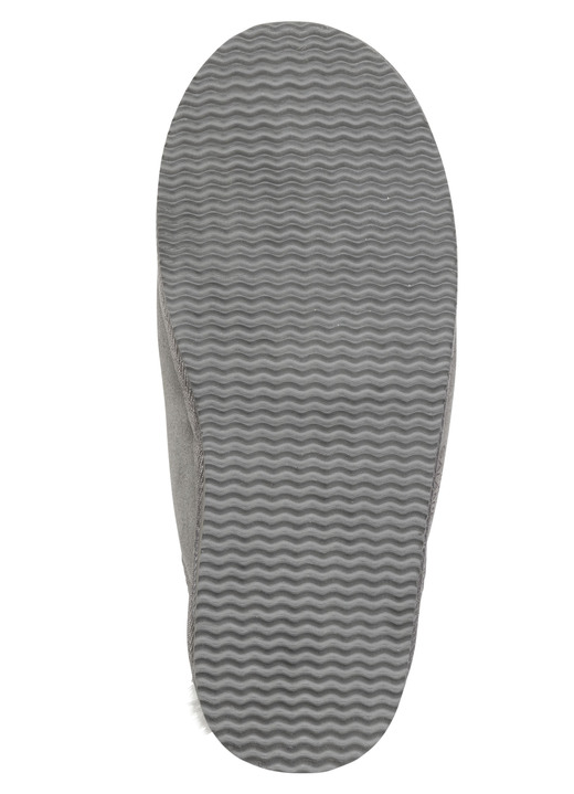 Hausschuhe - GINO GALANTE, trendige Herren-Hausschuhe, mit Lammfell, in Größe 041 bis 047, in Farbe GRAU Ansicht 3