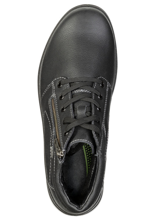 Stiefeletten - GINO GALANTE, gefütterte Herren-Boots, Winterschuhe, Weite H, mit Reißverschluss, in Größe 039 bis 046, in Farbe SCHWARZ Ansicht 2