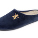 Mode - Elegante Herren-Hausschuhe, mit herausnehmbarem Fußbett, in Größe 040 bis 046, in Farbe MARINE – Farbe MARINE – Ansicht 1