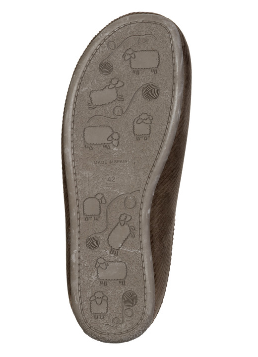 Mode - Elegante Herren-Hausschuhe, mit herausnehmbarem Fußbett, in Größe 040 bis 046, in Farbe MARINE Ansicht 6