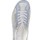 Slipper & Schnürschuhe - Remonte, bequeme Damen-Sneaker, Weite G, mit herausnehmbarem Fußbett, in Größe 036 bis 043, in Farbe HELLGRAU-WEISS – Farbe HELLBLAU-SILBER – Ansicht 2