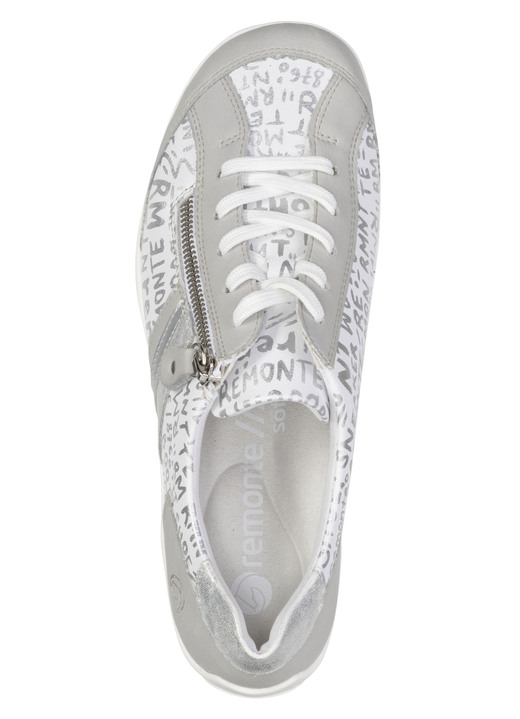 Slipper & Schnürschuhe - Remonte, bequeme Damen-Sneaker, Weite G, mit herausnehmbarem Fußbett, in Größe 036 bis 043, in Farbe HELLGRAU-WEISS Ansicht 2