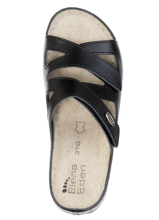 Komfortschuhe - ELENA EDEN Pantolette aus Nappaleder, in Größe 036 bis 042, in Farbe WEISS Ansicht 11