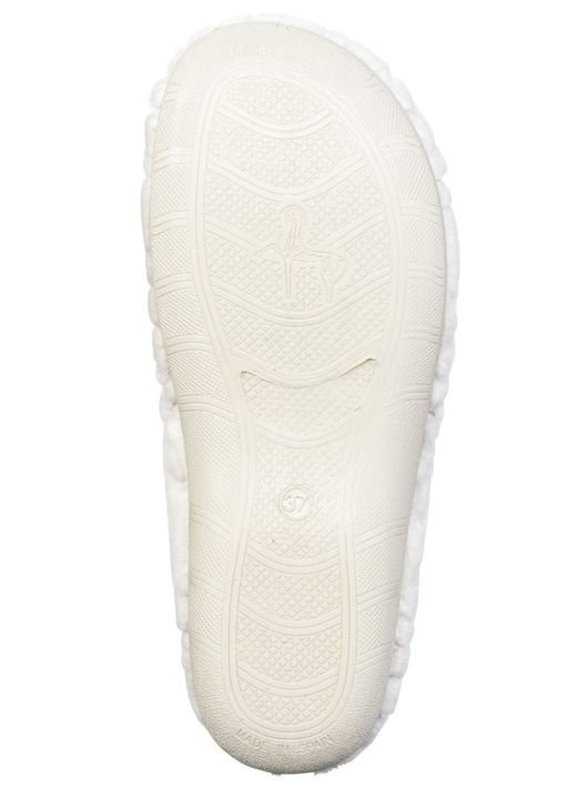 Hausschuhe - Laurina, gefütterte Damen-Hausschuhe, mit anatomisch geformtem Fußbett, in Größe 036 bis 042, in Farbe MARINE Ansicht 6