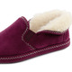 Hausschuhe - Laurina, warme Damen-Hausschuhe, mit Gummizug, in Größe 036 bis 042, in Farbe FLIEDER – Farbe BORDEAUX – Ansicht 1