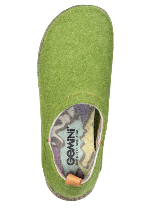 Hausschuhe - Gemini, komfortable Damen-Hausschuhe, Weite G, mit herausnehmbarem Fußbett, in Größe 036 bis 042, in Farbe ROT Ansicht 5