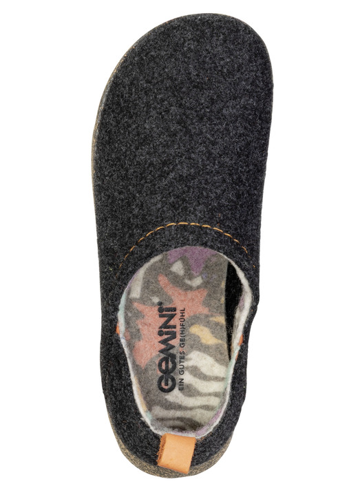 Hausschuhe - Gemini, komfortable Damen-Hausschuhe, Weite G, mit herausnehmbarem Fußbett, in Größe 036 bis 042, in Farbe ROT Ansicht 9