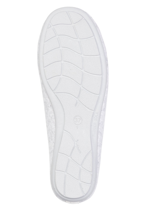 Hausschuhe - Laurina, klassische Damen-Hausschuhe, mit herausnehmbarem Fußbett, in Größe 036 bis 042, in Farbe BORDEAUX Ansicht 6