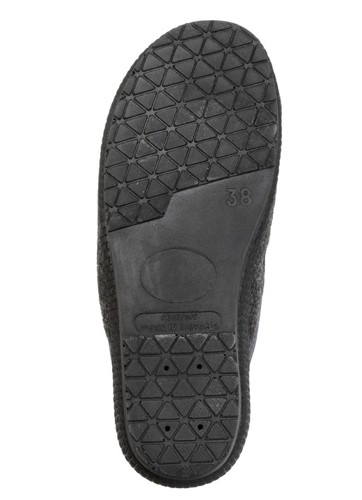 Hausschuhe - Gefütterte Damen-Hausschuhe, mit Schurwolle, in Größe 036 bis 042, in Farbe BORDEAUX Ansicht 6