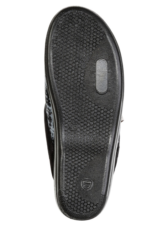 Hausschuhe - Klassische Damen-Hausschuhe, Weite G, mit angenehmer Polsterung, in Größe 036 bis 041, in Farbe BORDEAUX Ansicht 6