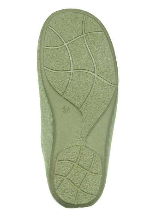 Hausschuhe - Warme Damen-Hausschuhe, mit Wolle, in Größe 036 bis 041, in Farbe MARINE Ansicht 6