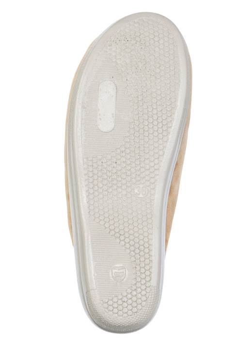 Hausschuhe - Zweierpack, klassische Damen-Hausschuhe, Weite G, mit funkelnden Glitzersteinchen, in Größe 036 bis 041, in Farbe 1X BORDEAUX, 1X CAMEL Ansicht 7