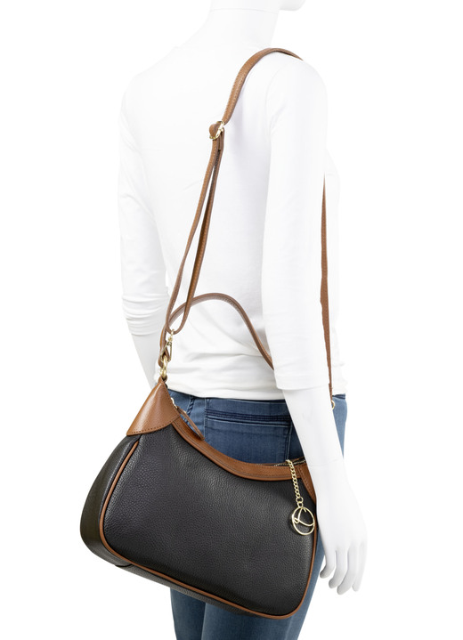 Taschen - Laurina, Tasche, Damen, mit abnehmbarem, verstellbarem Umhängeriemen, in Farbe BEIGE-BRAUN Ansicht 6