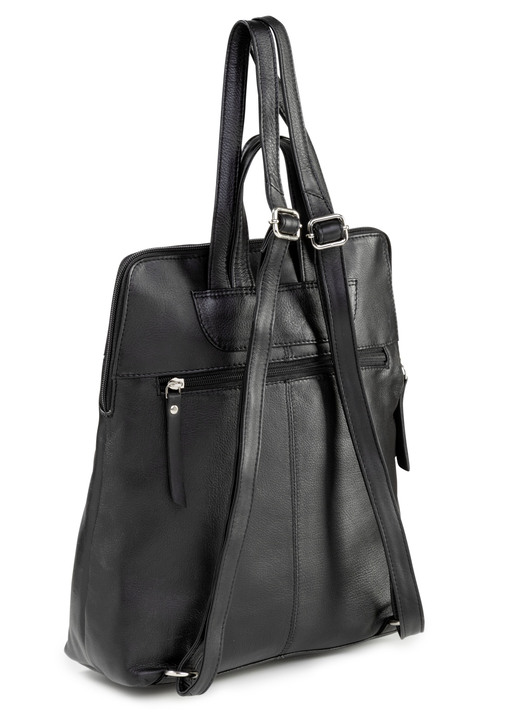 Taschen - Laurina, Rucksack, Damen, mit zwei verstellbaren Umhängeriemen, in Farbe KIESEL Ansicht 5