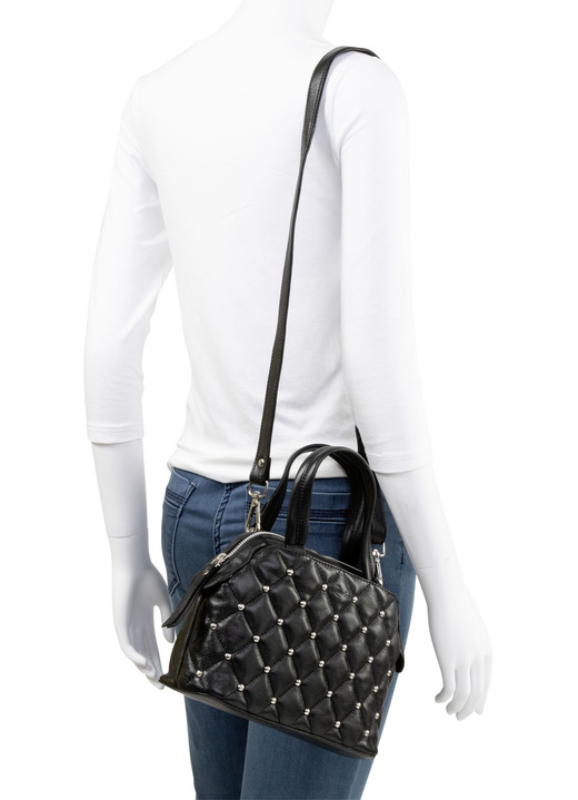 Taschen - Laurina, Tasche, Damen, mit abnehmbarem, verstellbarem Umhängeriemen, in Farbe SCHWARZ Ansicht 3