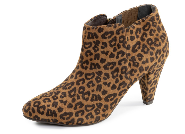 Stiefel & Stiefeletten - Andrea Conti, trendige Damen-Stiefeletten, mit Reißverschluss, in Größe 036 bis 042, in Farbe ALTSILBER Ansicht 4