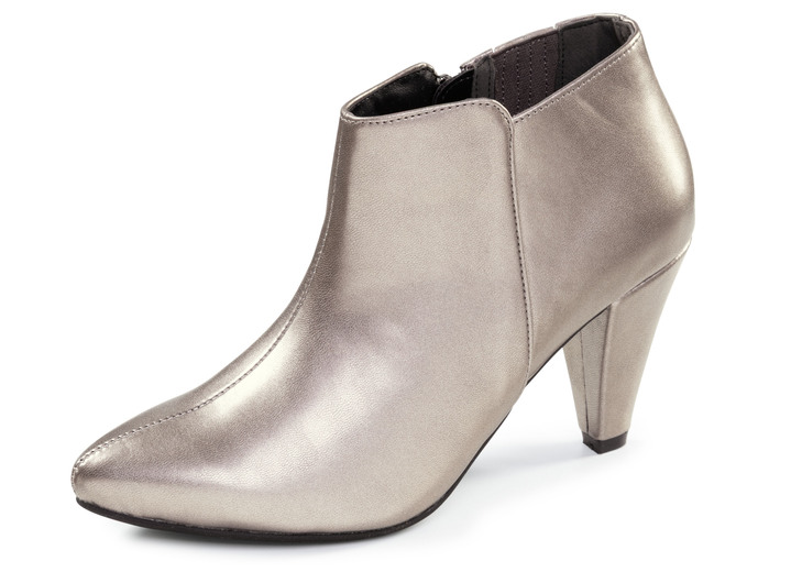 Stiefel & Stiefeletten - Andrea Conti, trendige Damen-Stiefeletten, mit Reißverschluss, in Größe 036 bis 042, in Farbe BRAUN-SCHWARZ Ansicht 7