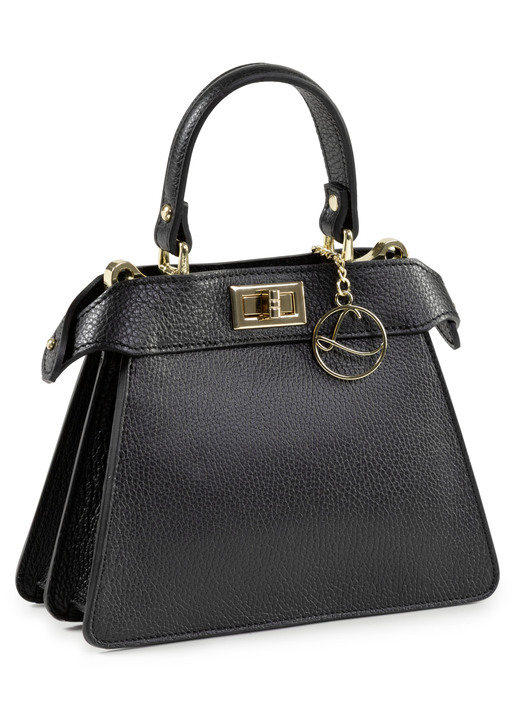 Taschen - Laurina, Mini-Tasche, Damen, mit abnehmbarem, verstellbarem Umhängeriemen, in Farbe SCHWARZ Ansicht 2