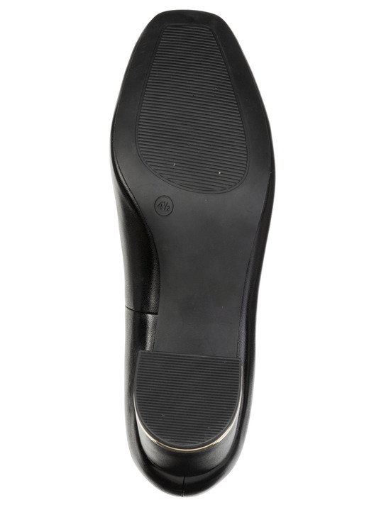 Pumps & Ballerina - ELENA EDEN, elegante Damen-Pumps, Weite G, mit Lederfutter, in Größe 3 1/2 bis 8, in Farbe SCHWARZ Ansicht 3