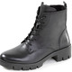 Stiefel & Stiefeletten - ELENA EDEN, bequeme Damen-Stiefeletten, Winterschuhe, Weite H, mit herausnehmbarem Fußbett, in Größe 036 bis 042, in Farbe SCHWARZ – Farbe SCHWARZ – Ansicht 1