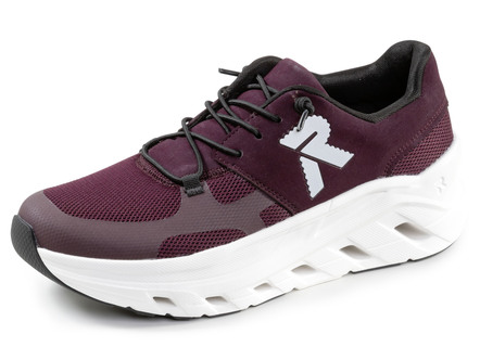 Rieker, sportive Damen-Sneaker, Weite G, mit herausnehmbarem Fußbett