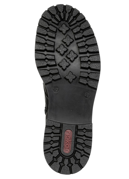 Stiefel & Stiefeletten - Rieker, trendige Damen-Stiefeletten, Winterschuhe, mit Reißverschluss, in Größe 036 bis 042, in Farbe BEIGE-SCHWARZ Ansicht 12