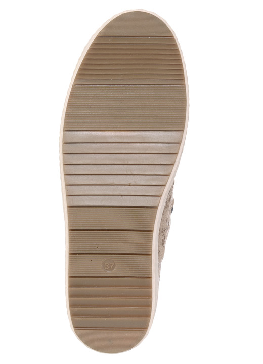 Stiefel & Stiefeletten - ELENA EDEN, schicke Damen-Boots, Weite H, mit herausnehmbarem Fußbett, in Größe 036 bis 042, in Farbe TAUPE Ansicht 3