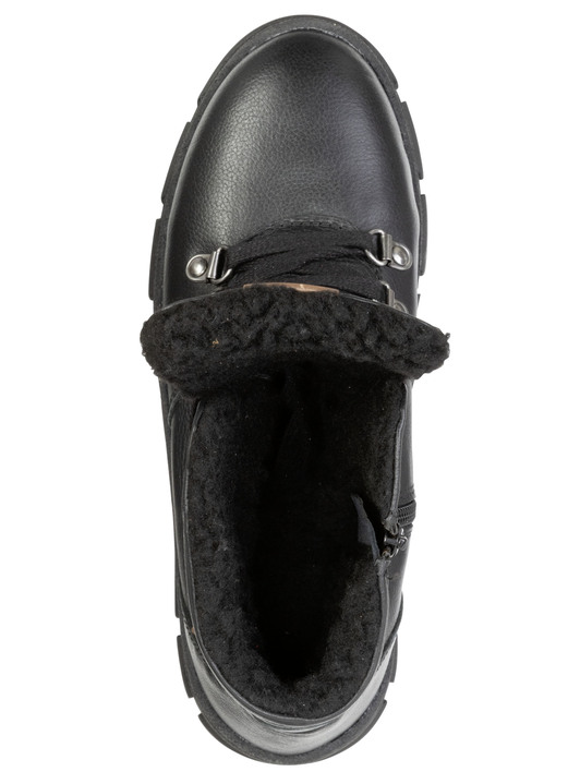 Stiefel & Stiefeletten - ELENA EDEN, warme Damen-Boots, Winterschuhe, Weite H, mit herausnehmbarem Fußbett, in Größe 036 bis 042, in Farbe SCHWARZ Ansicht 2