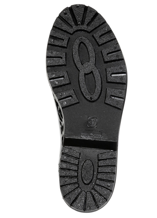 Stiefel & Stiefeletten - LAURA KENT, trendige Regenstiefeletten, mit herausnembarer Textileinlage, in Größe 036 bis 041, in Farbe SCHWARZ Ansicht 6