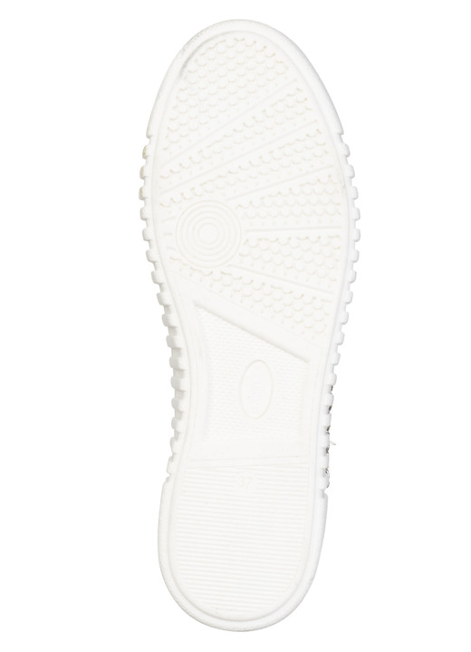 Komfortschuhe - ELENA EDEN, stylische Damen-Sneaker, Weite G, herausnehmbares Fußbett, in Größe 036 bis 042, in Farbe SILBER Ansicht 3