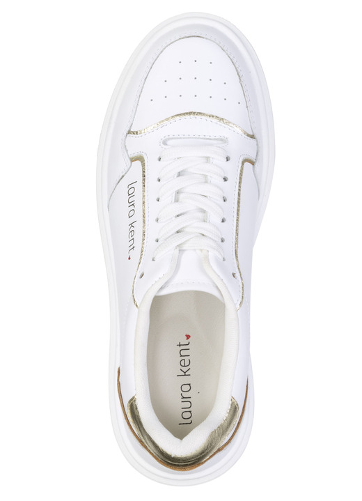 Slipper & Schnürschuhe - LAURA KENT, trendige Damen-Sneaker, Weite H, mit herausnehmbarem Fußbett, in Größe 036 bis 042, in Farbe SCHWARZ Ansicht 5