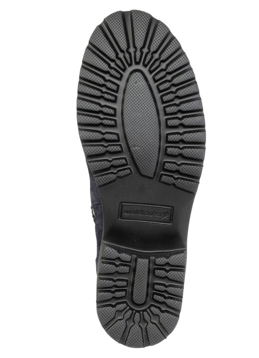 Stiefel & Stiefeletten - Waldläufer, bequeme Damen-Stiefeletten, Winterschuhe, Weite H, mit herausnehmbarem Fußbett, in Größe 3 1/2 bis 8, in Farbe MARINE Ansicht 3