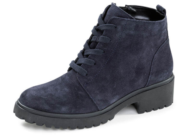 Stiefel & Stiefeletten - Waldläufer, bequeme Damen-Stiefeletten, Winterschuhe, Weite H, mit herausnehmbarem Fußbett, in Größe 3 1/2 bis 8, in Farbe BORDEAUX Ansicht 8