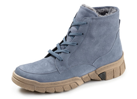 Waldläufer, gefütterte Damen-Stiefeletten, Winterschuhe, Weite H, mit herausnehmbarem Fußbett
