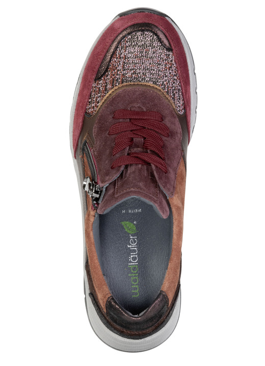 Slipper & Schnürschuhe - Waldläufer, bequeme Damen-Sneaker, Weite H, mit herausnehmbarem Fußbett, in Größe 3 1/2 bis 8, in Farbe MARINE-GRAFIT Ansicht 8