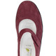 Slipper & Schnürschuhe - Waldläufer, bequeme Damen-Slipper, Weite H, mit herausnehmbarem Fußbett, in Größe 4 bis 8 1/2, in Farbe KIESEL – Farbe BORDEAUX – Ansicht 2