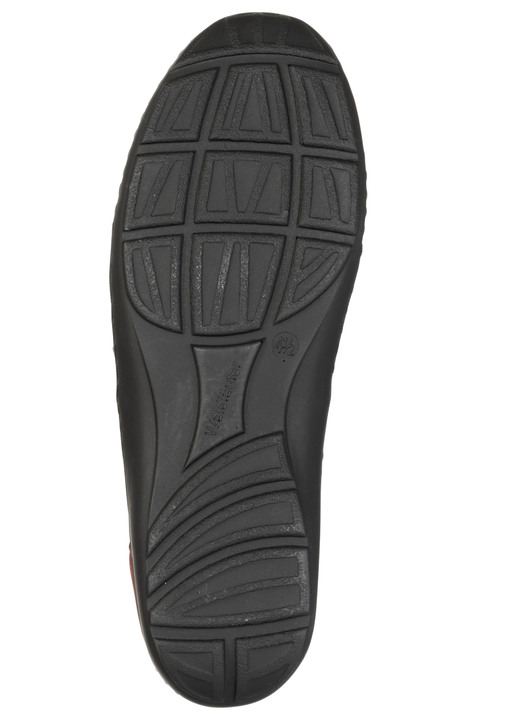 Slipper & Schnürschuhe - Waldläufer, bequeme Damen-Slipper, Weite H, mit herausnehmbarem Fußbett, in Größe 4 bis 8 1/2, in Farbe BORDEAUX Ansicht 3