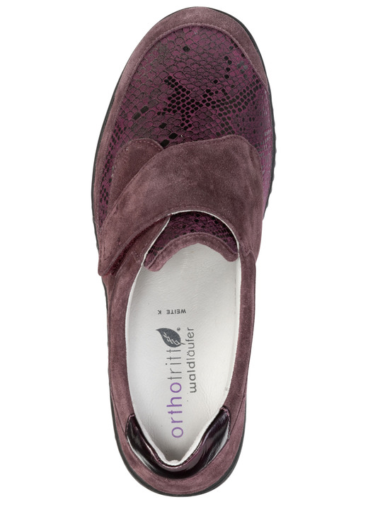 Slipper & Schnürschuhe - Waldläufer, bequeme Damen-Slipper, Weite K, mit herausnehmbarem Fußbett, in Größe 4 bis 8 1/2, in Farbe SCHWARZ Ansicht 5