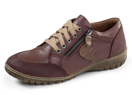 ELENA EDEN, bequeme Damen-Schnürschuhe, Weite G, mit herausnehmbarem Fußbett