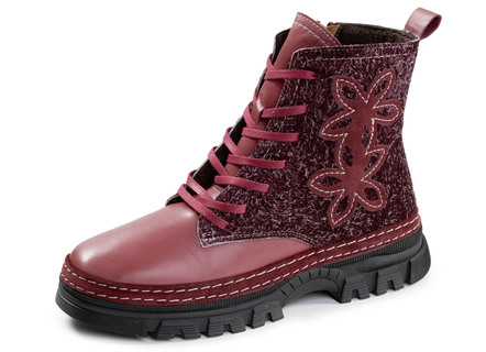 Gemini, modische Damen-Stiefeletten, Winterschuhe, Weite G, mit herausnehmbarem Fußbett