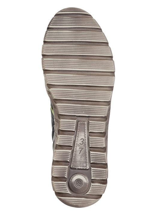 Stiefel & Stiefeletten - Gemini, trendige Damen-Stiefeletten, Winterschuhe, Weite G, mit herausnehmbarem Fußbett, in Größe 036 bis 042, in Farbe SCHWARZ-BUNT Ansicht 3