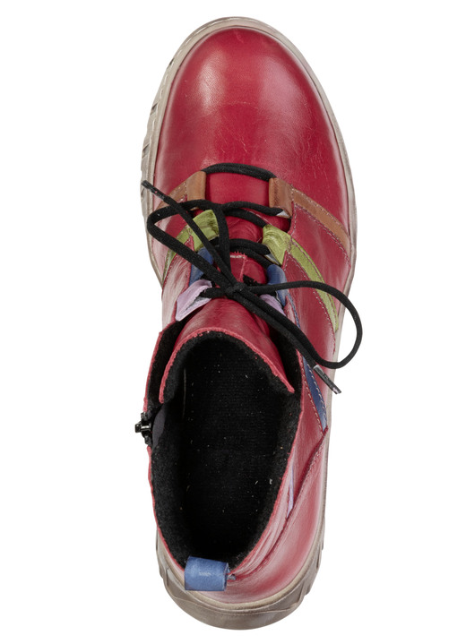 Stiefel & Stiefeletten - Gemini, trendige Damen-Stiefeletten, Winterschuhe, Weite G, mit herausnehmbarem Fußbett, in Größe 036 bis 042, in Farbe SCHWARZ-BUNT Ansicht 9