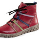 Stiefel & Stiefeletten - Gemini, trendige Damen-Stiefeletten, Winterschuhe, Weite G, mit herausnehmbarem Fußbett, in Größe 036 bis 042, in Farbe SCHWARZ-BUNT – Farbe ROT-BUNT – Ansicht 1