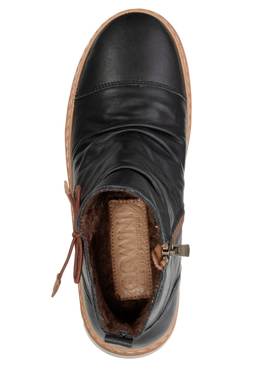 Stiefel & Stiefeletten - Gemini, modische Damen-Boots, Weite G, Winterschuhe,  mit herausnehmbarem Fußbett, in Größe 036 bis 042, in Farbe SCHWARZ Ansicht 2