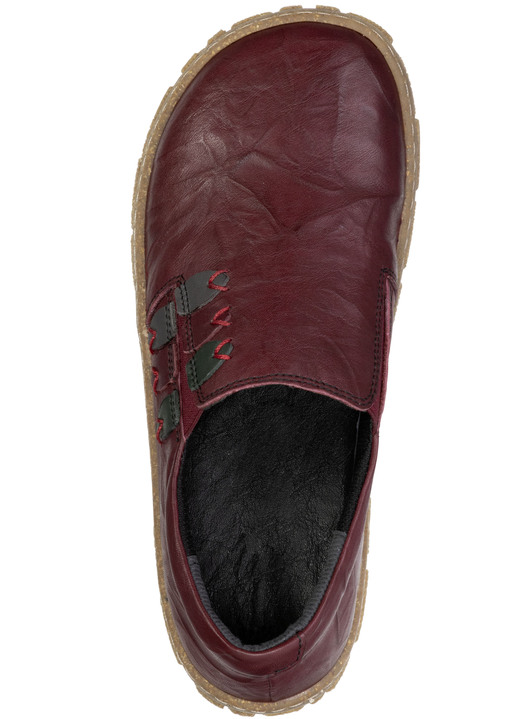 Slipper & Schnürschuhe - ELENA EDEN, bequeme Damen-Barfußschuhe, Weite G, mit herausnehmbarem Fußbett, in Größe 036 bis 042, in Farbe SCHWARZ Ansicht 5