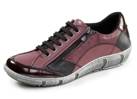 Gemini, bequeme Damen-Schnürschuhe, Weite G, mit herausnehmbarem Fußbett
