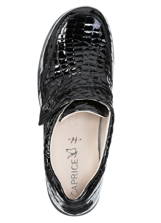 Slipper & Schnürschuhe - Caprice, elegante Damen-Slipper, Weite H, mit herausnehmbarem Fußbett, in Größe 036 bis 042, in Farbe SCHWARZ Ansicht 2