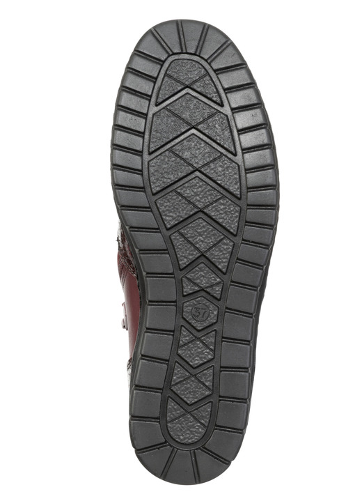 Mode - ELENA EDEN, komfortable Damen-Boots, Weite H, mit herausnehmbarem Fußbett, in Größe 036 bis 042, in Farbe SCHWARZ Ansicht 6