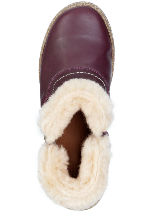 Stiefel & Stiefeletten - ELENA EDEN, gefütterte Damen-Boots, Winterschuhe, Weite G, mit herausnehmbarem Fußbett, in Größe 036 bis 042, in Farbe SCHWARZ Ansicht 5